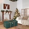 Hastings Home Hastings Home Rolling Christmas Tree Storage Duffel Bag for 9 feet Artificial Trees, Green Canvas 692622UCA - alternate 2